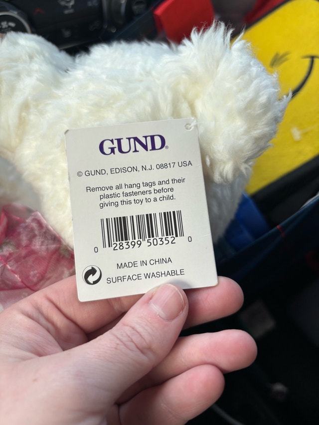 Gund Mappins Holiday Bear - Make a Wish Foundation Bear - photo 4
