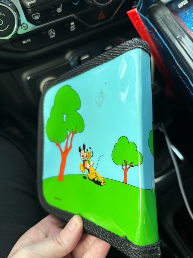 Vintage Mickey Mouse Disney CD DVD Case - photo 2
