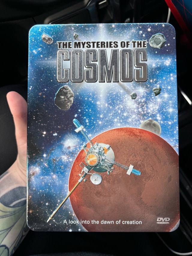 Mysteries of the Cosmos 5 Disc Metal DVD Set