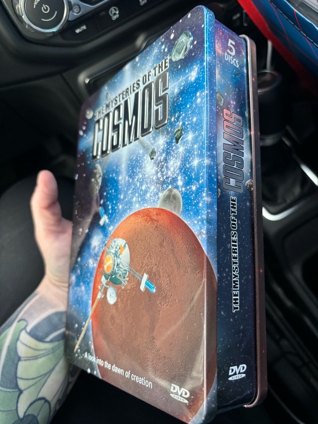 Mysteries of the Cosmos 5 Disc Metal DVD Set - photo 2