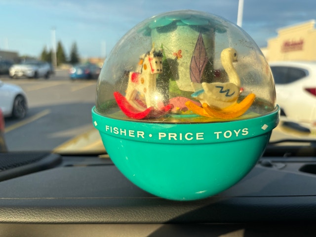 1966 Fisher Price Roly Poly Chime Ball No. 165 - WORKS! - photo 2