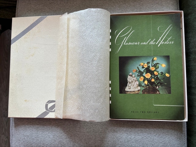 Glamour and the Hostess Book - A Guide To Table Setting