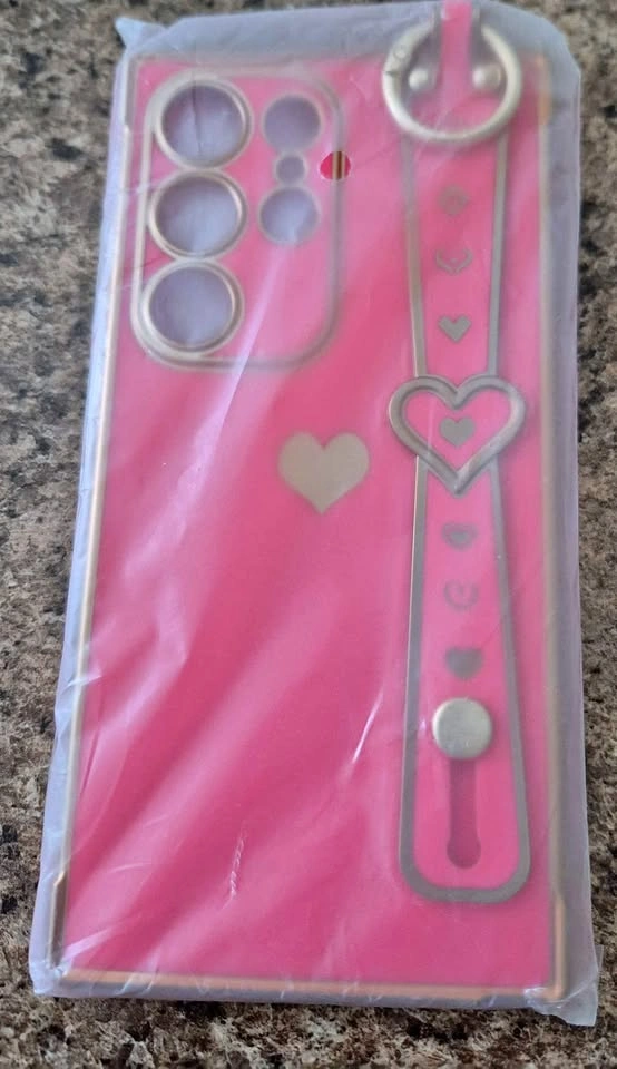 Samsung Galaxy S24 Ultra Phone Cases Hot Pink and Purple
