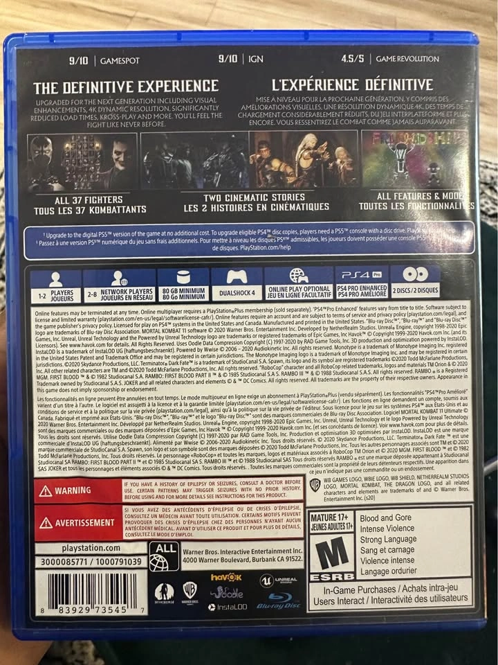 Mortal Kombat 11 Ultimate PS4 - photo 3