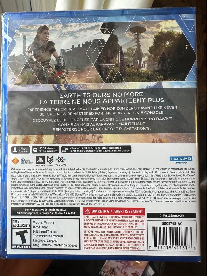 Horizon Zero Dawn Remastered PS5 - photo 2