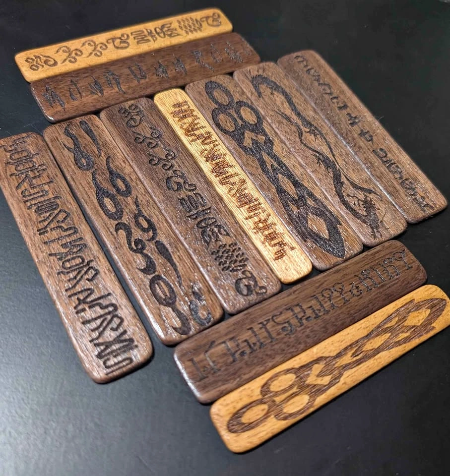 Hardwood Bookmarks