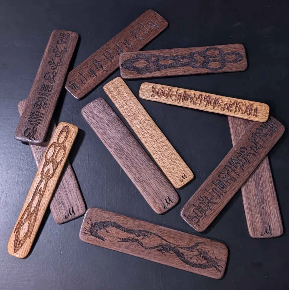 Hardwood Bookmarks - photo 4