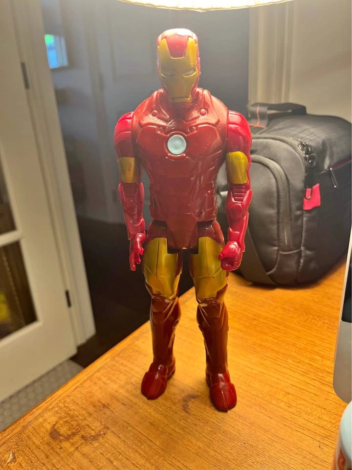 Iron Man Red Gold Action Figure