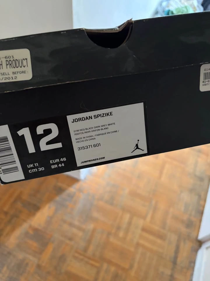 Jordan Spizike Red Size 12 - photo 2