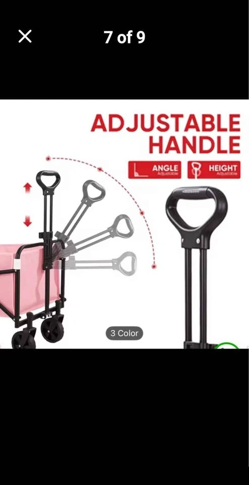 Heavy Duty Folding Utility Cart - photo 3
