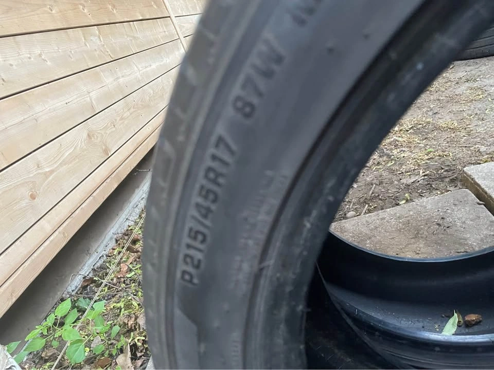 215/45R17 Firestone All Season Tires - Set of 2 Tires - photo 2