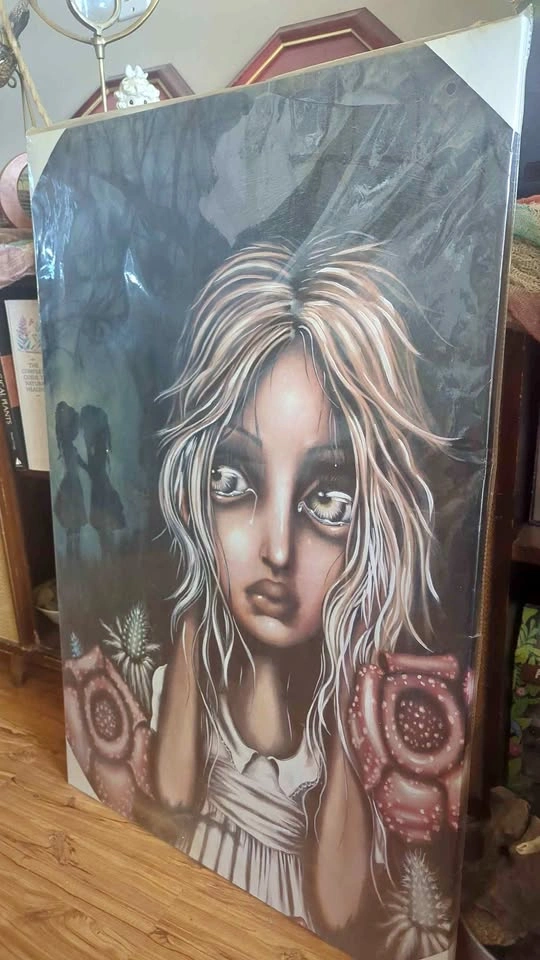 The Lost Girl - Angelina Wrona Printed Canvas