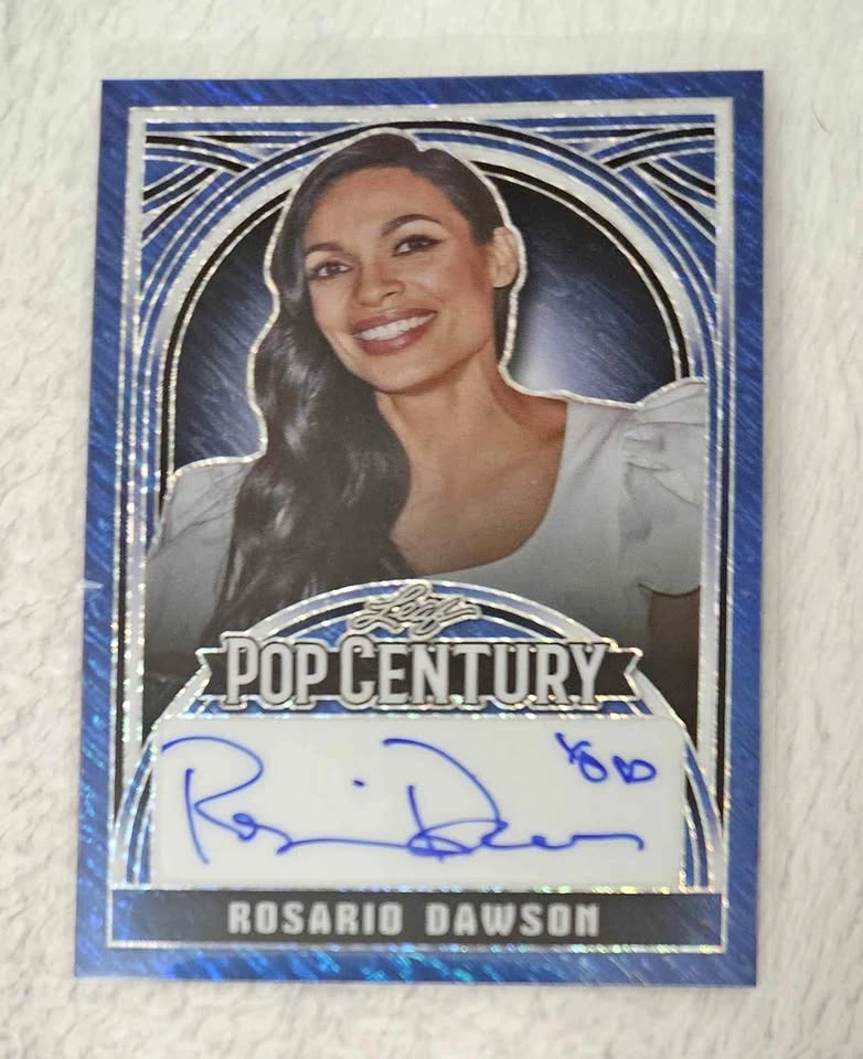 2024 Leaf Metal Pop Century Rosario Dawson Autograph #1/6