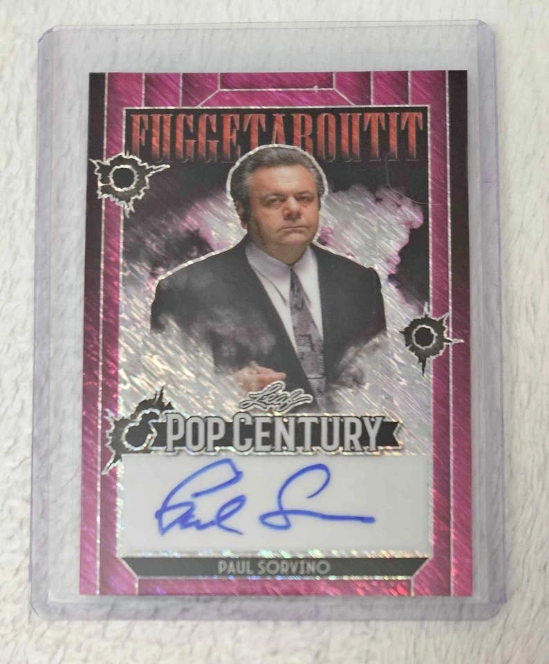 2024 Leaf Metal Pop Century Paul Sorvino Auto #3/3