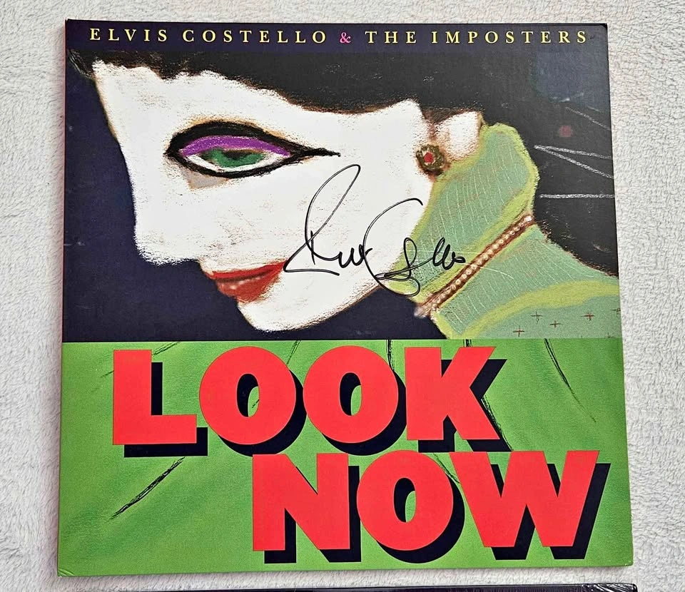 ELVIS COSTELLO "Look Now" Limited Edition Deluxe Green 2 LP