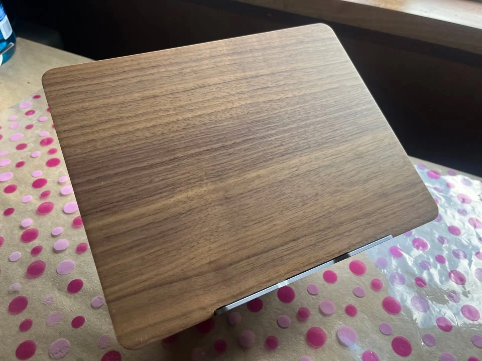 HumanCentric Walnut + Aluminum Laptop Stand / Riser - photo 2