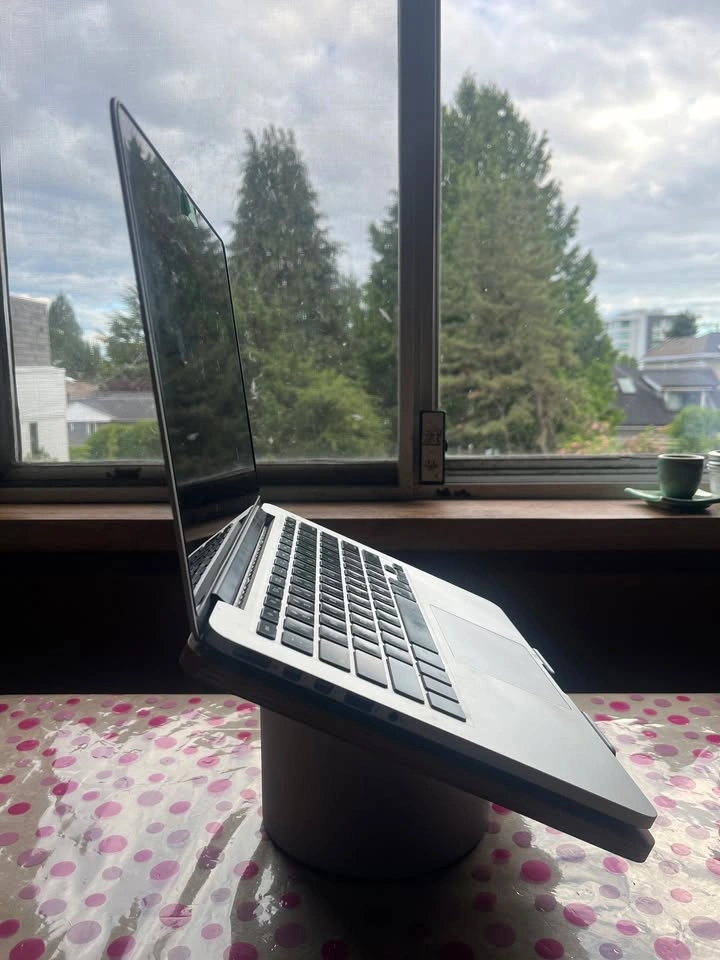 HumanCentric Walnut + Aluminum Laptop Stand / Riser - photo 5