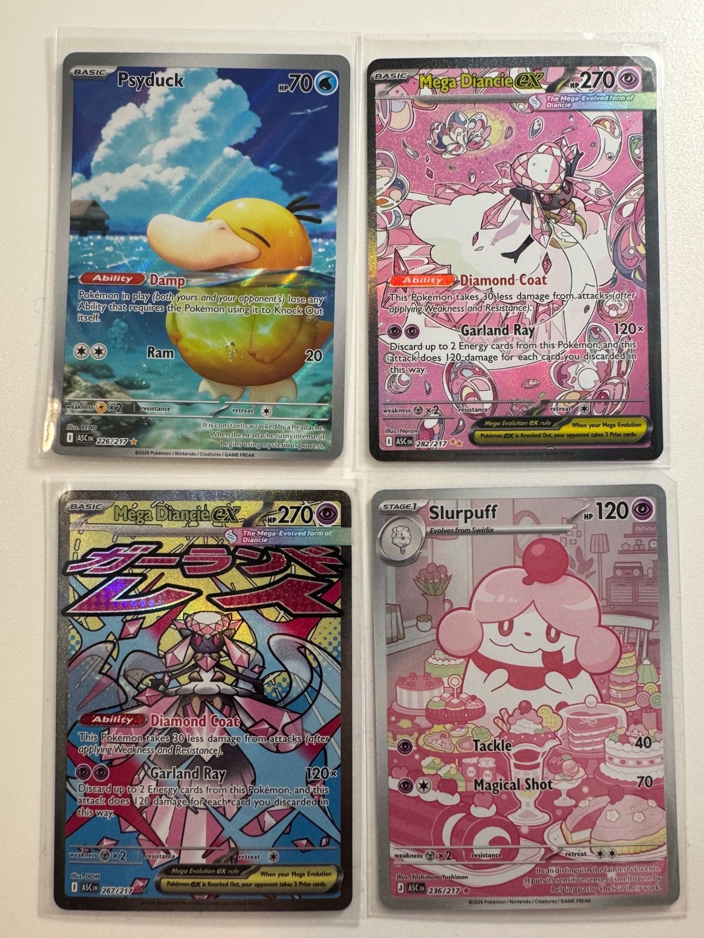 Ascended hero lot Psyduck SIR