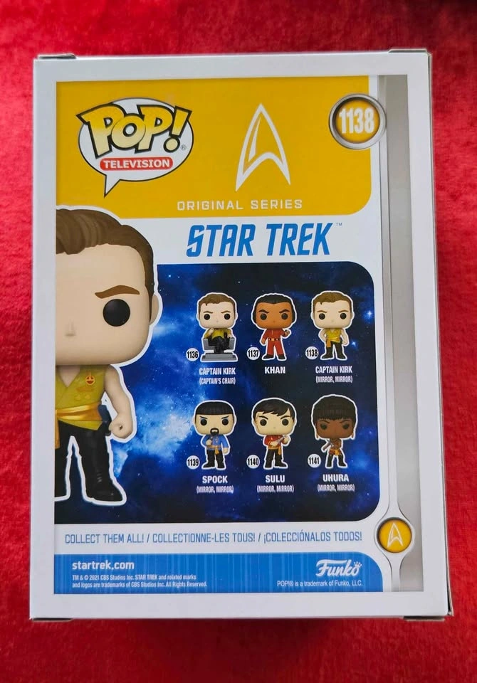 William Shatner signed Funko Pop #1138 JSA Certified - photo 3