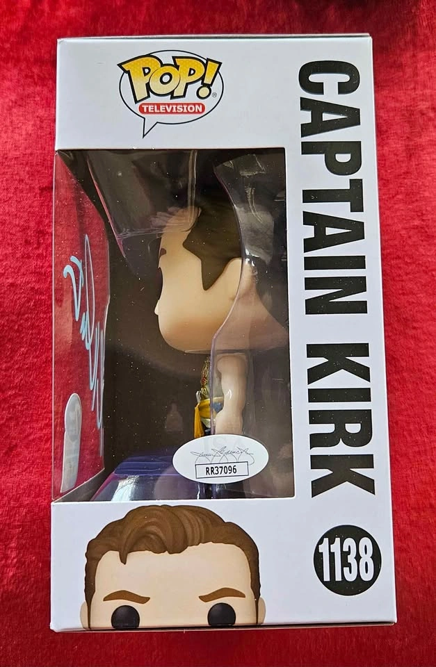 William Shatner signed Funko Pop #1138 JSA Certified - photo 4