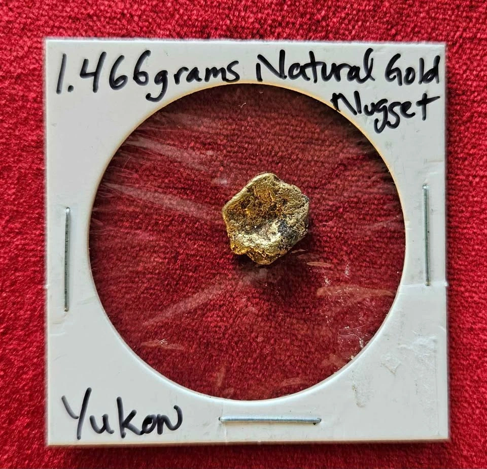 2x Natural Yukon Gold Nuggets=1.93 grams. $600 obo - photo 3