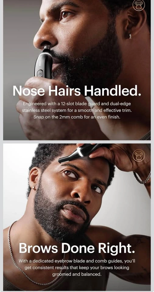 MANSCAPED Weed Whacker 3.0 PRO Nose Ear & Eyebrow Trimmer - photo 2