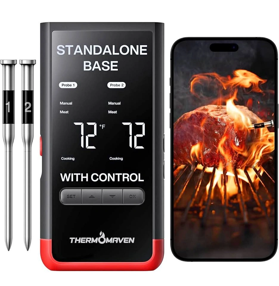 ThermoMaven Wireless Smart Meat Thermometer WiFi Bluetooth 2 Pro