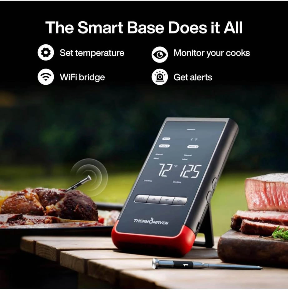 ThermoMaven Wireless Smart Meat Thermometer WiFi Bluetooth 2 Pro - photo 2
