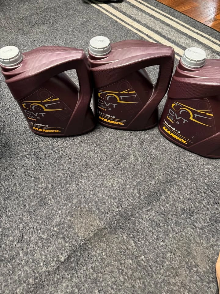 3 bottles Mannol CVT NS-3 Synthetic transmission fluid 4L - photo 4