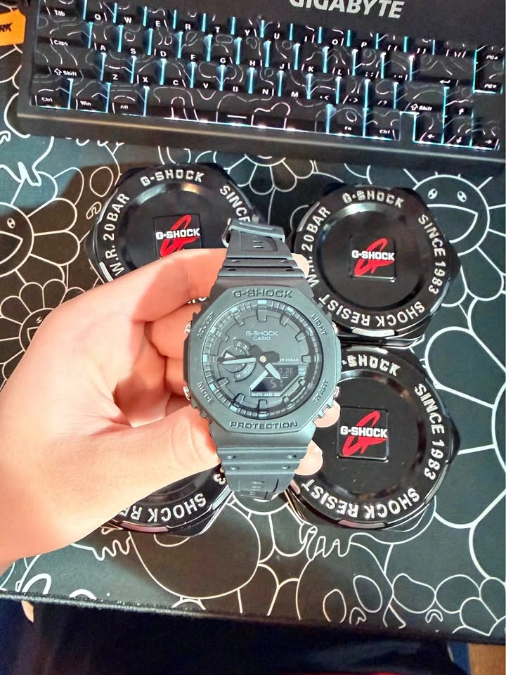G-Shock GA-2100 Casio Black Watch