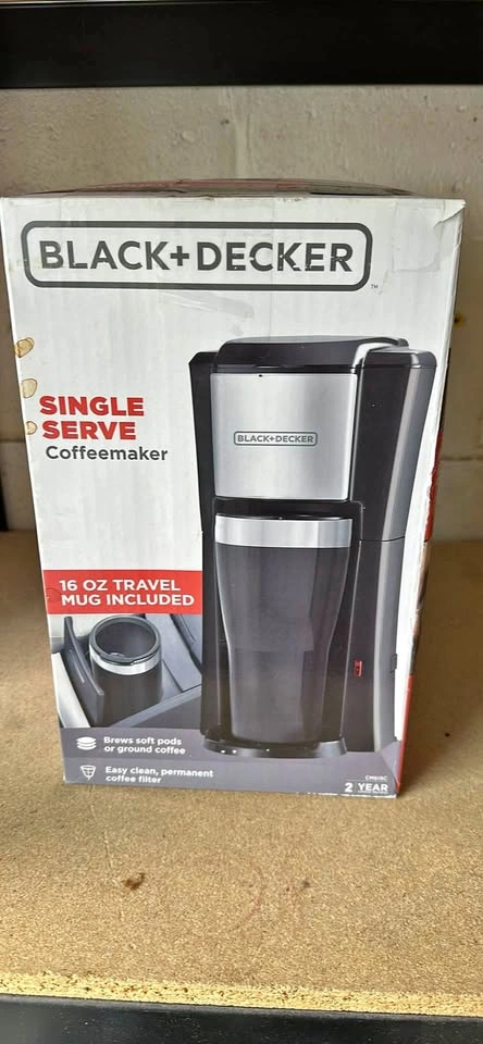 Black and Decker Single Serve Coffeemaker