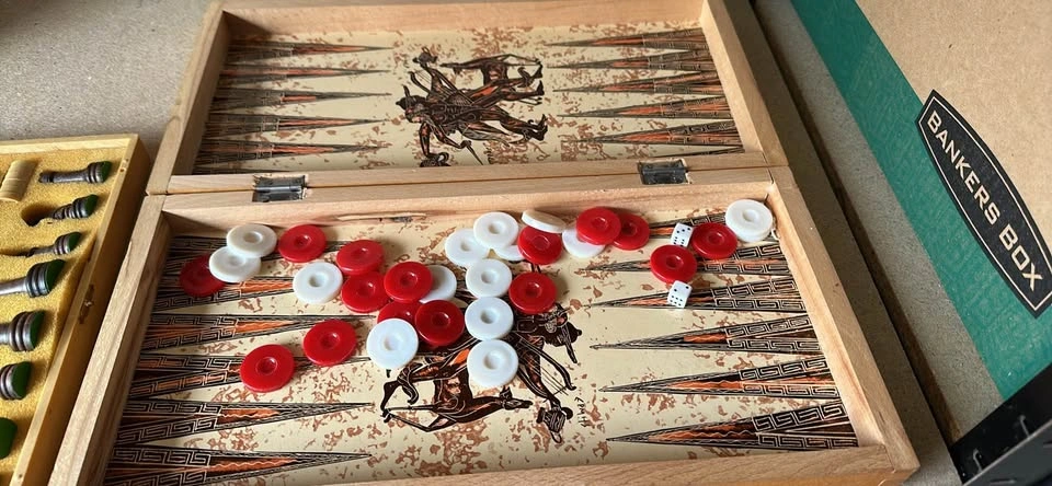 Backgammon and Chess Set - $15 for both - photo 3