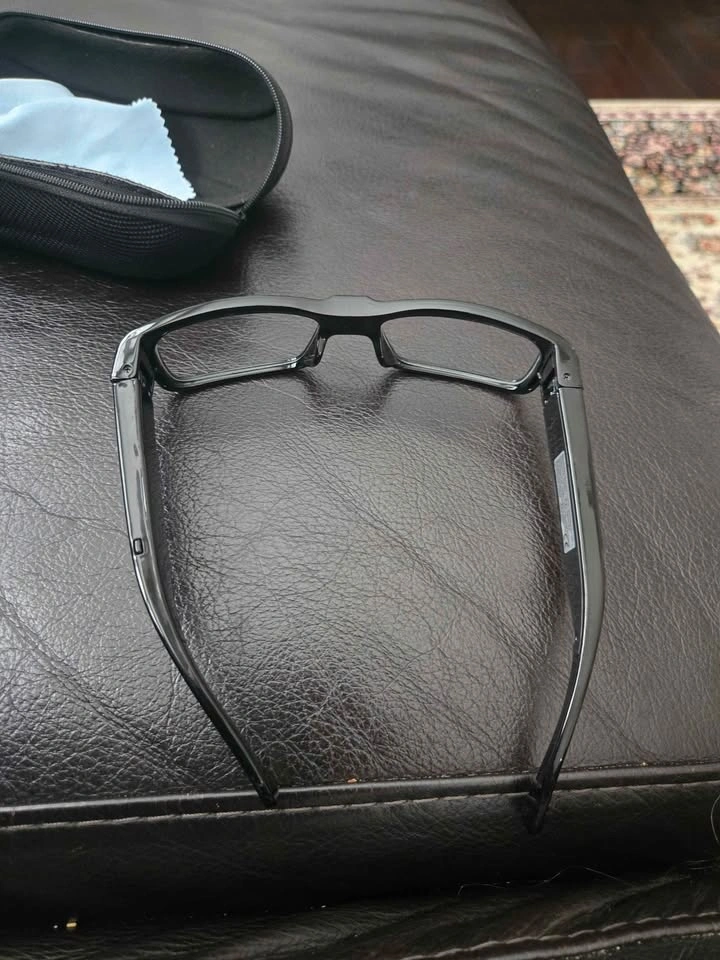 Black Smart Glasses recorder with Case - photo 2