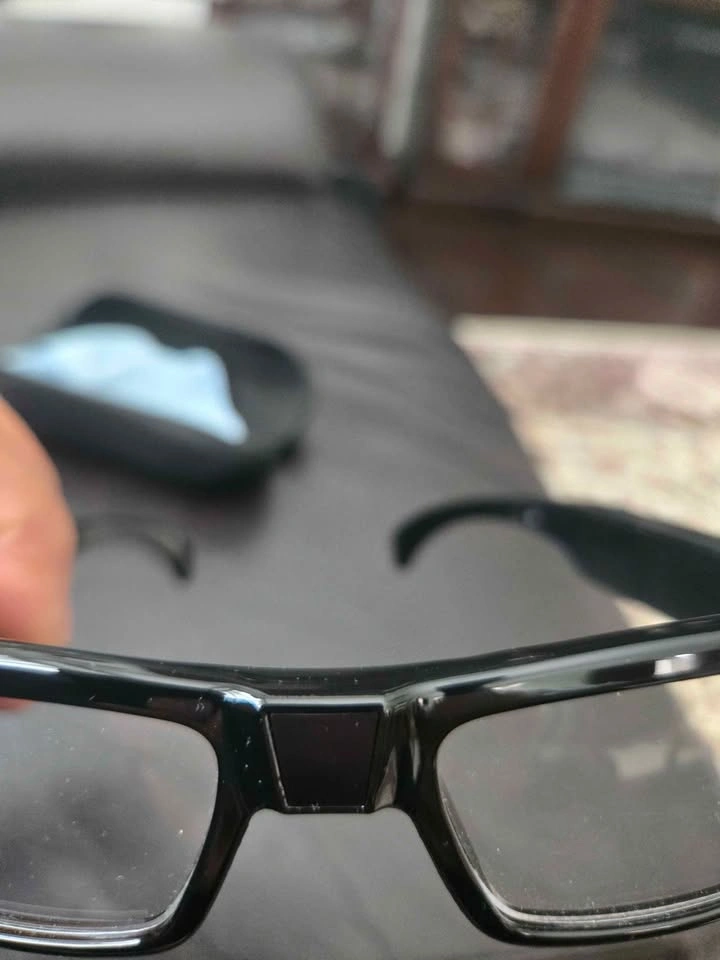 Black Smart Glasses recorder with Case - photo 3