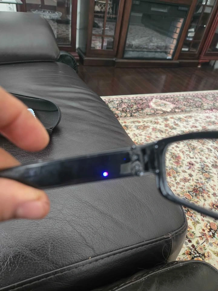 Black Smart Glasses recorder with Case - photo 4
