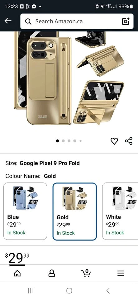 Google pixel 9 pro fold full case protector
