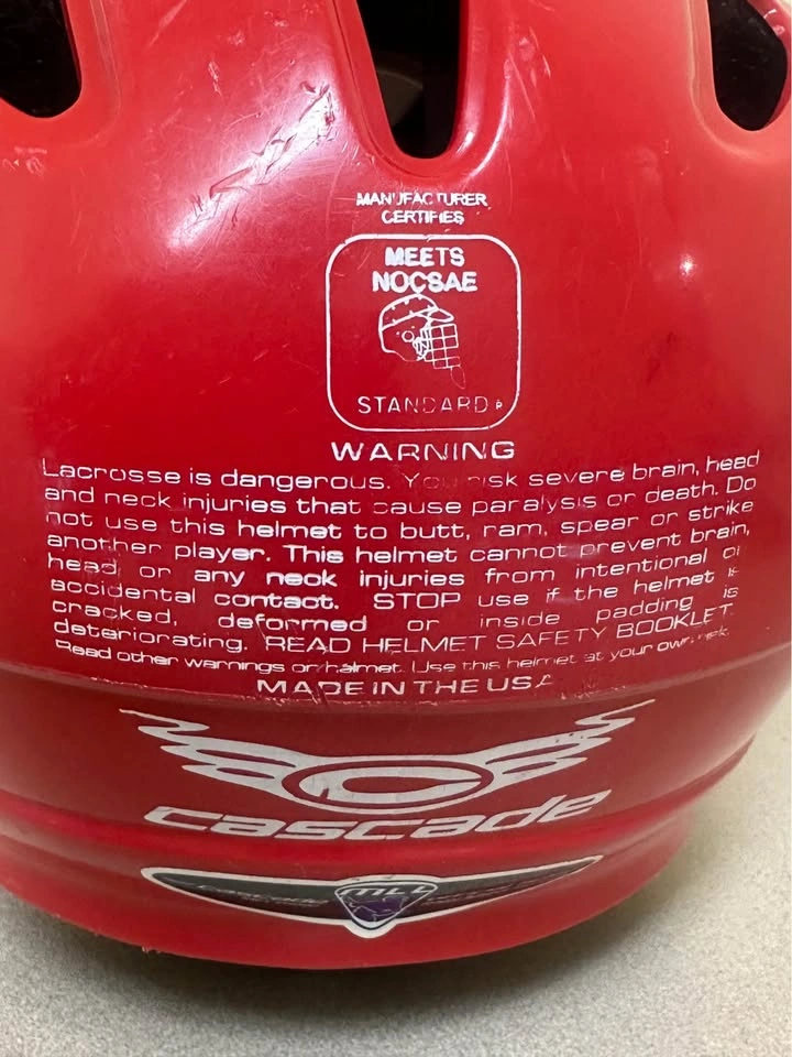 Cascade Lacrosse helmet - photo 4