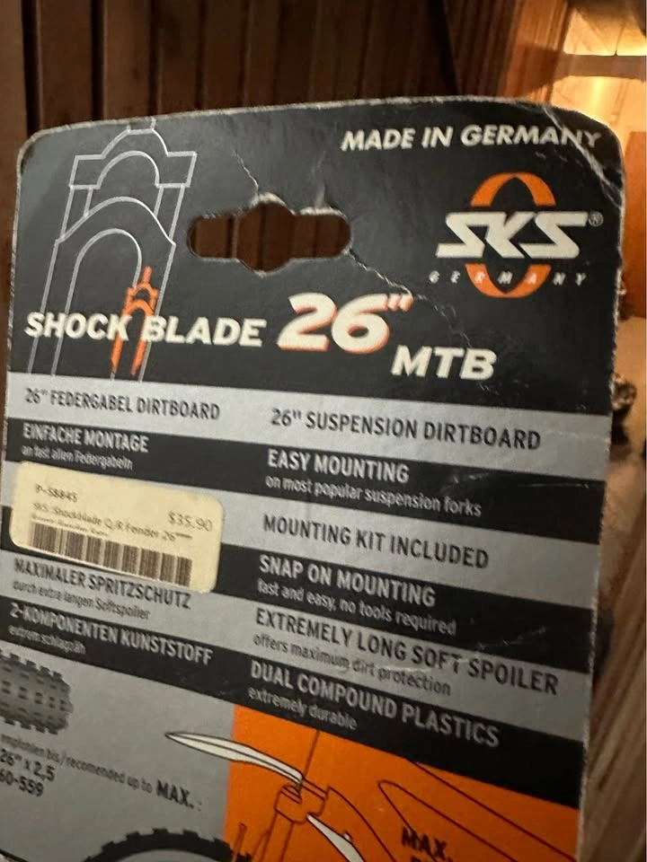 New SKS Shock Blade 26" MTB Fender - photo 3