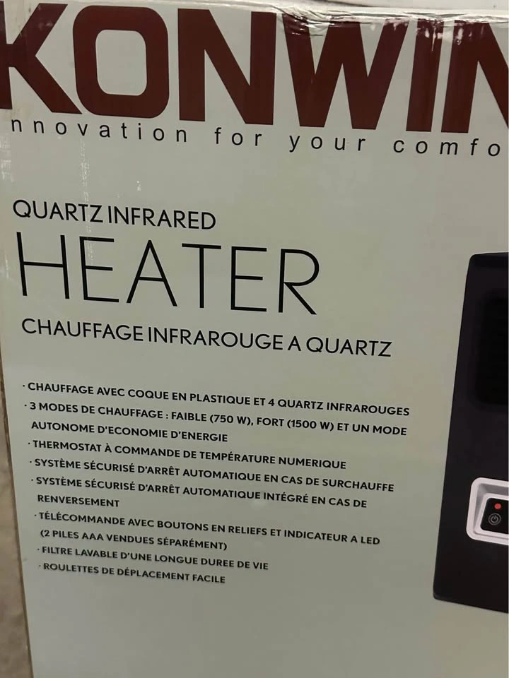 Konwin Infrared red heater - photo 3