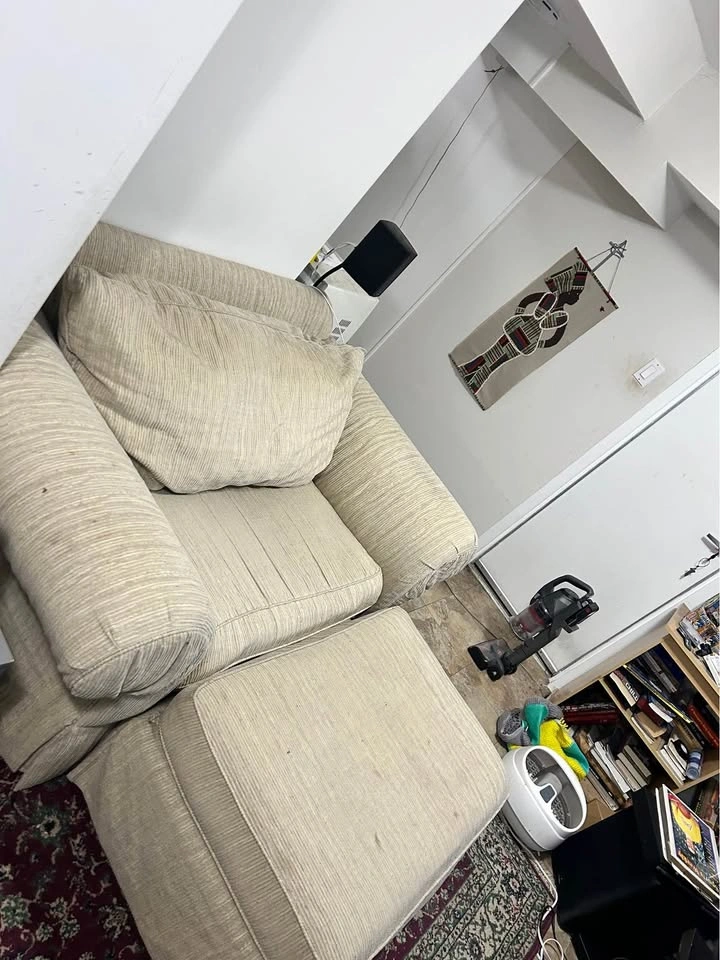 Chair and a half and Hassock