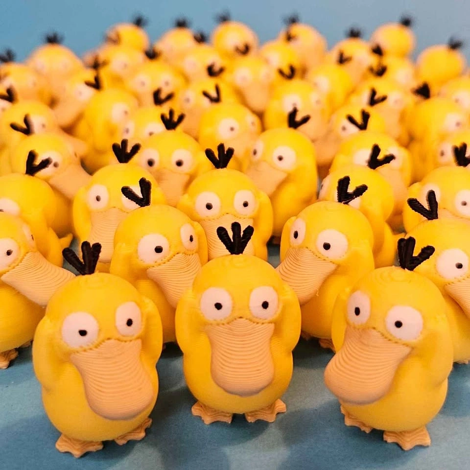 Psyduck Pokemon Mini Figure - photo 2
