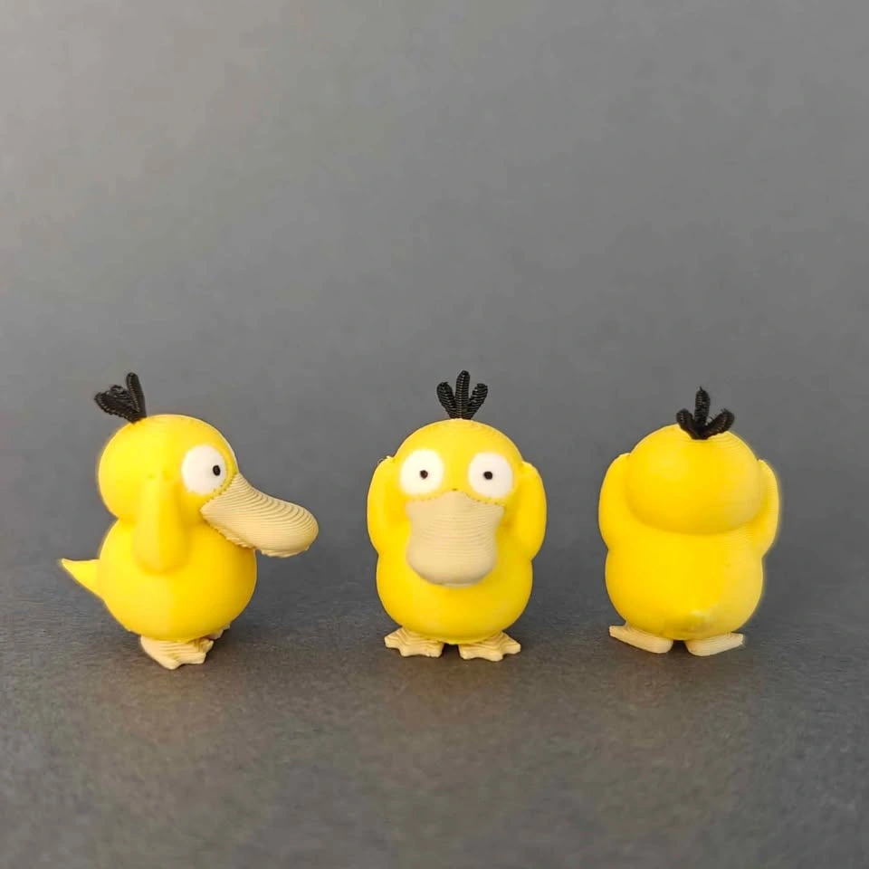 Psyduck Pokemon Mini Figure - photo 3