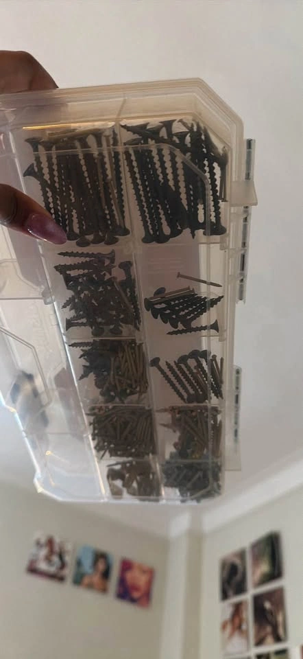 Picture Hanging Kit & Screw Storage Bin - photo 2