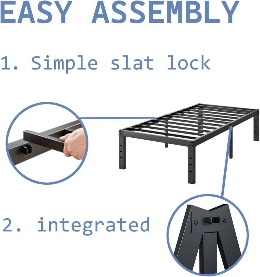 NEW Twin Size Metal Bed Frame 18 inch - photo 4