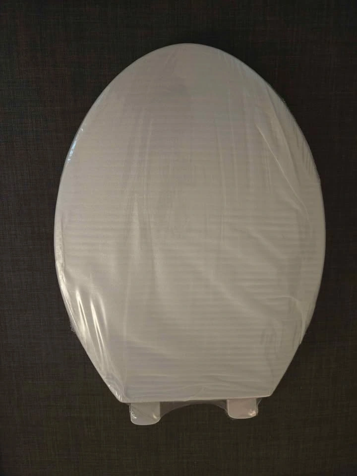 NEW White Elongated Toilet Seat - photo 3