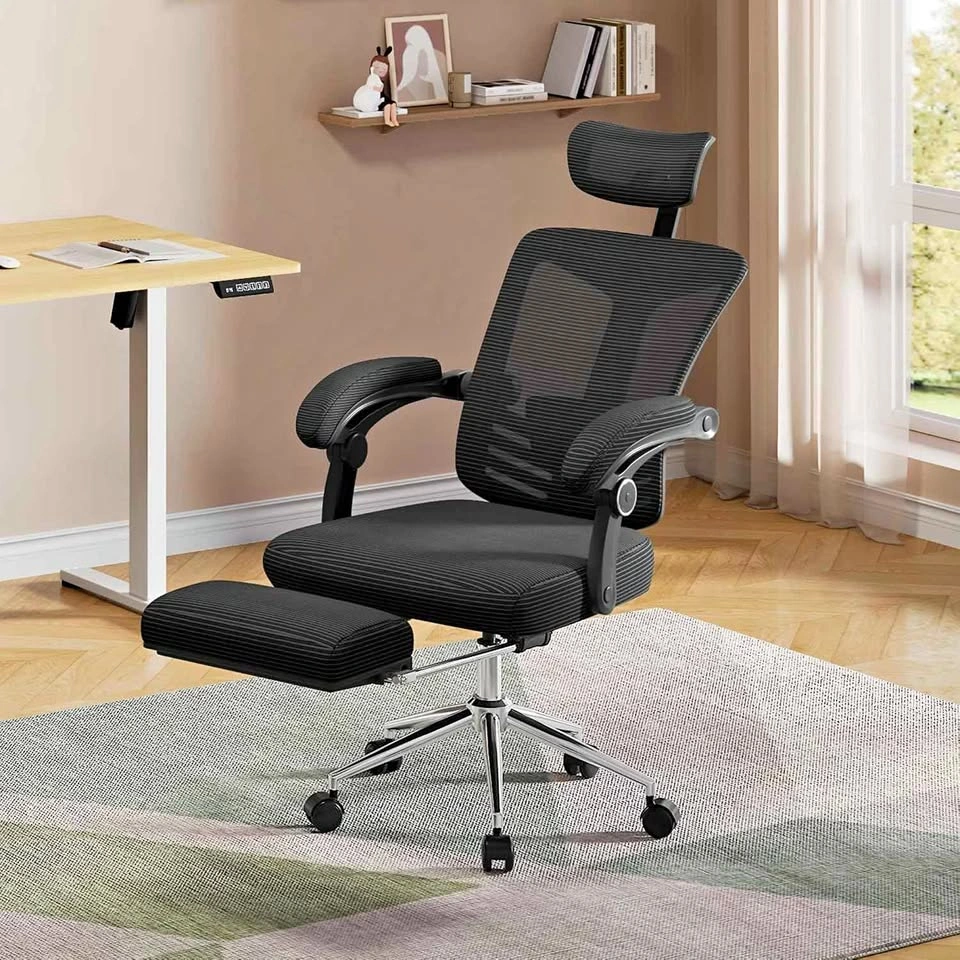NEW Ergonomic Office Chair w/ Headrest & Footrest