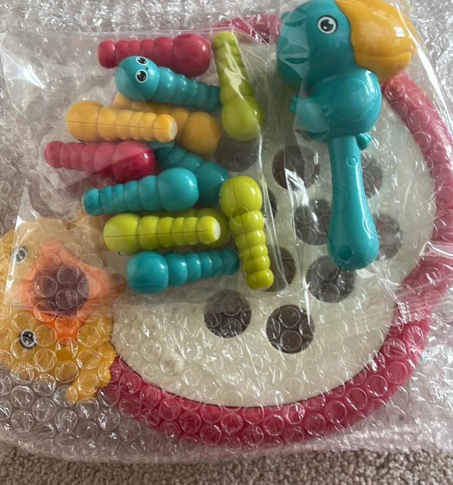 Magnetic Worm Toy Montessori Fine Motor Skills Toddler Toy - photo 3