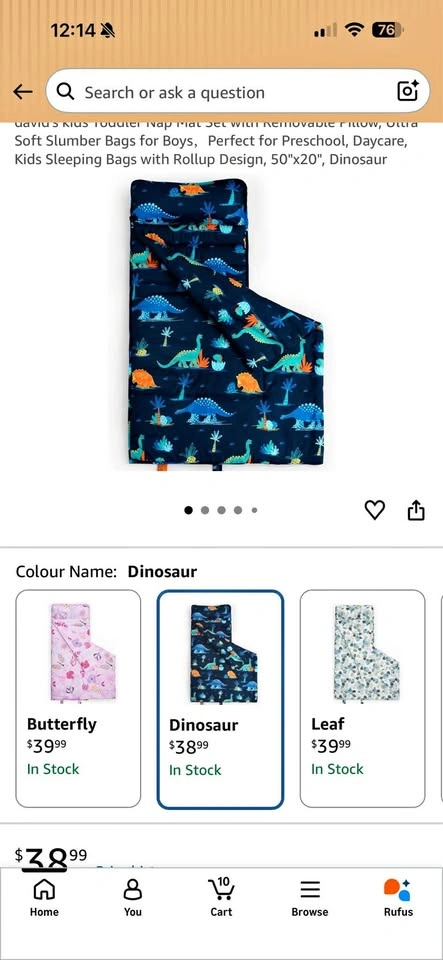 david's kids Toddler Nap Mat