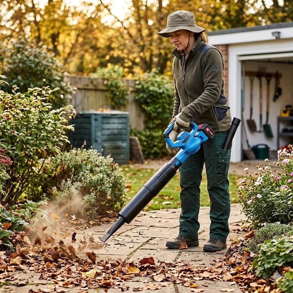 Brand New 20V Cordless Leaf Blower (with 4.0Ah Battery & Charger - photo 4