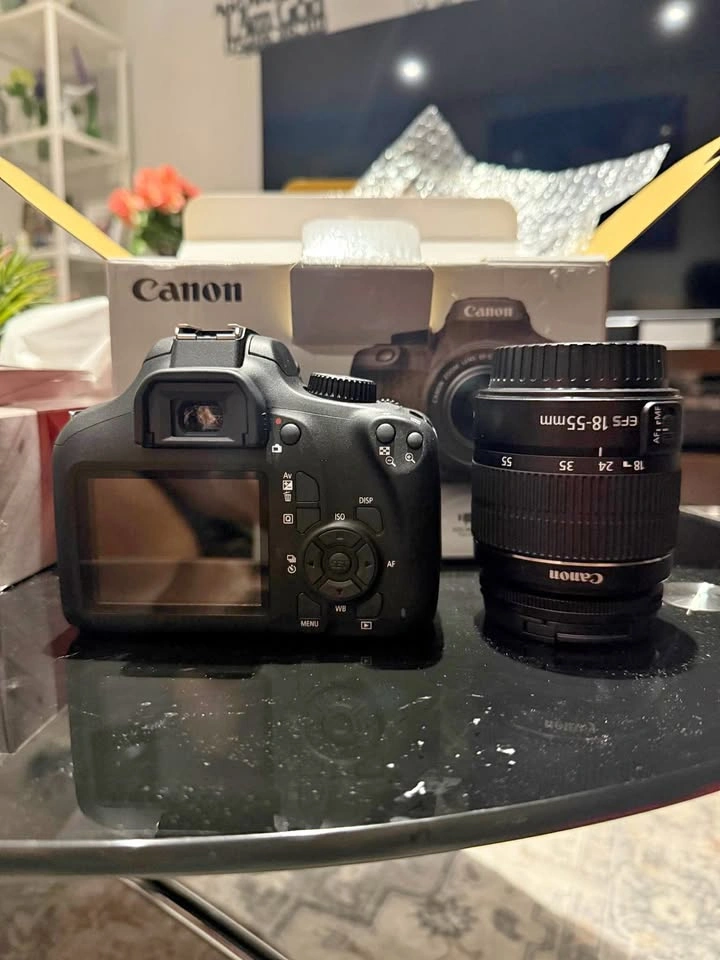 Canon EOS 4000D DSLR Camera with EF-S 18-55mm Lens Kit